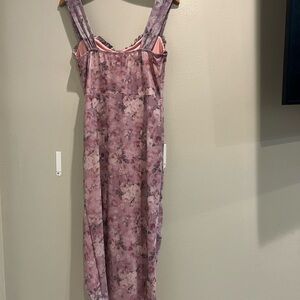 SHEIN Floral Mauve Chemise